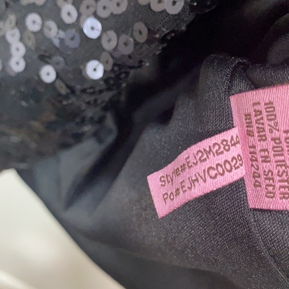 Eliza J one shoulder drape and sequin mini dress - Picture 6 of 8